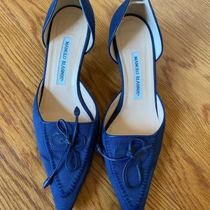 Manolo Blahnik kitten heels
